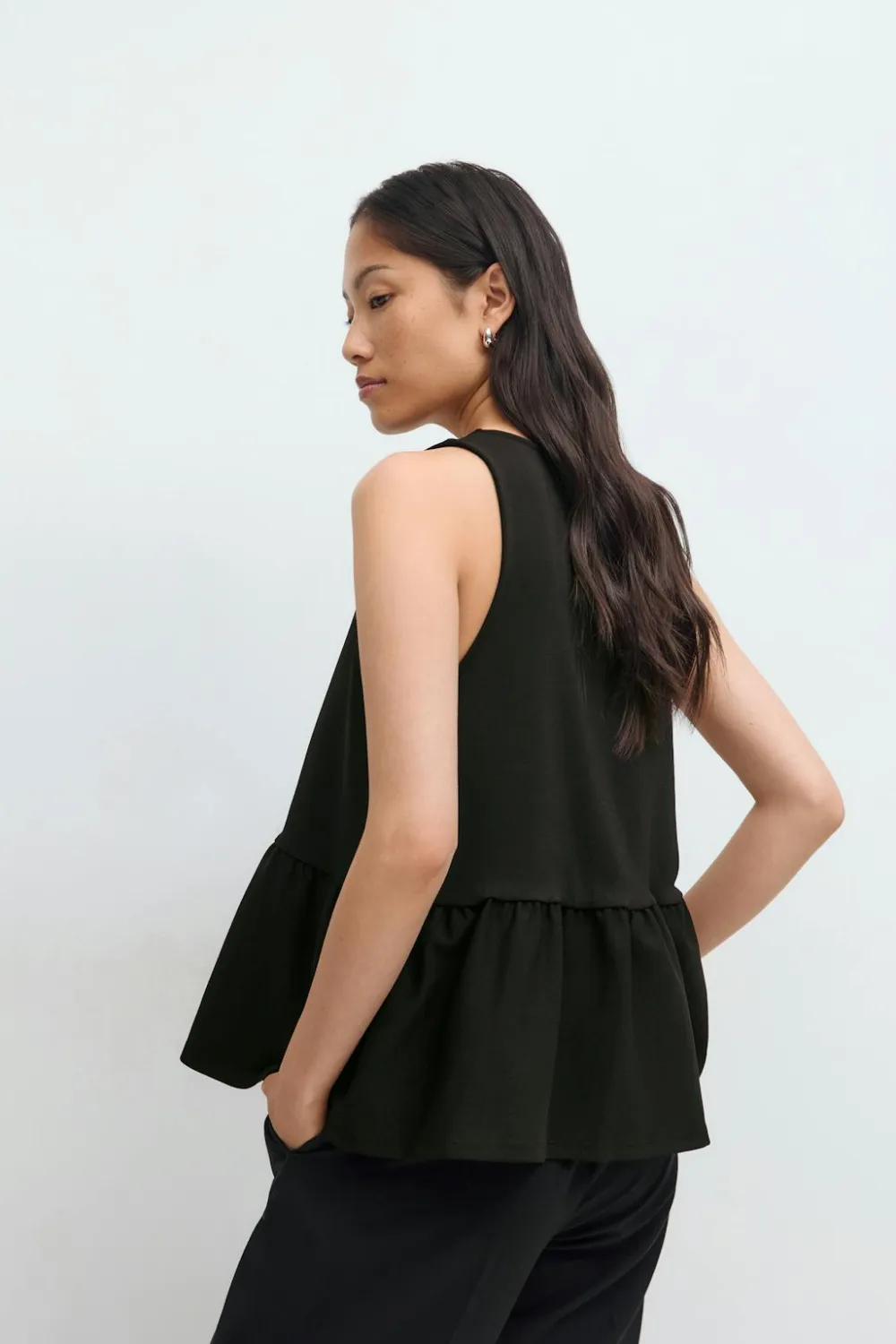 Gina Tricot Pepu top Svart Hot