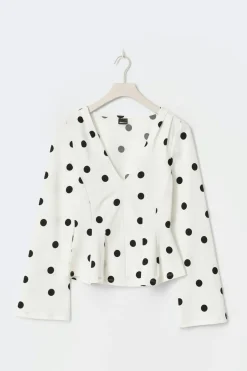 Gina Tricot Pepu top Hvit New