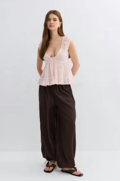 Gina Tricot Pepu top Rosa