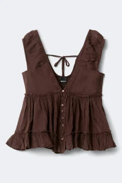 Gina Tricot Pepu top Brun