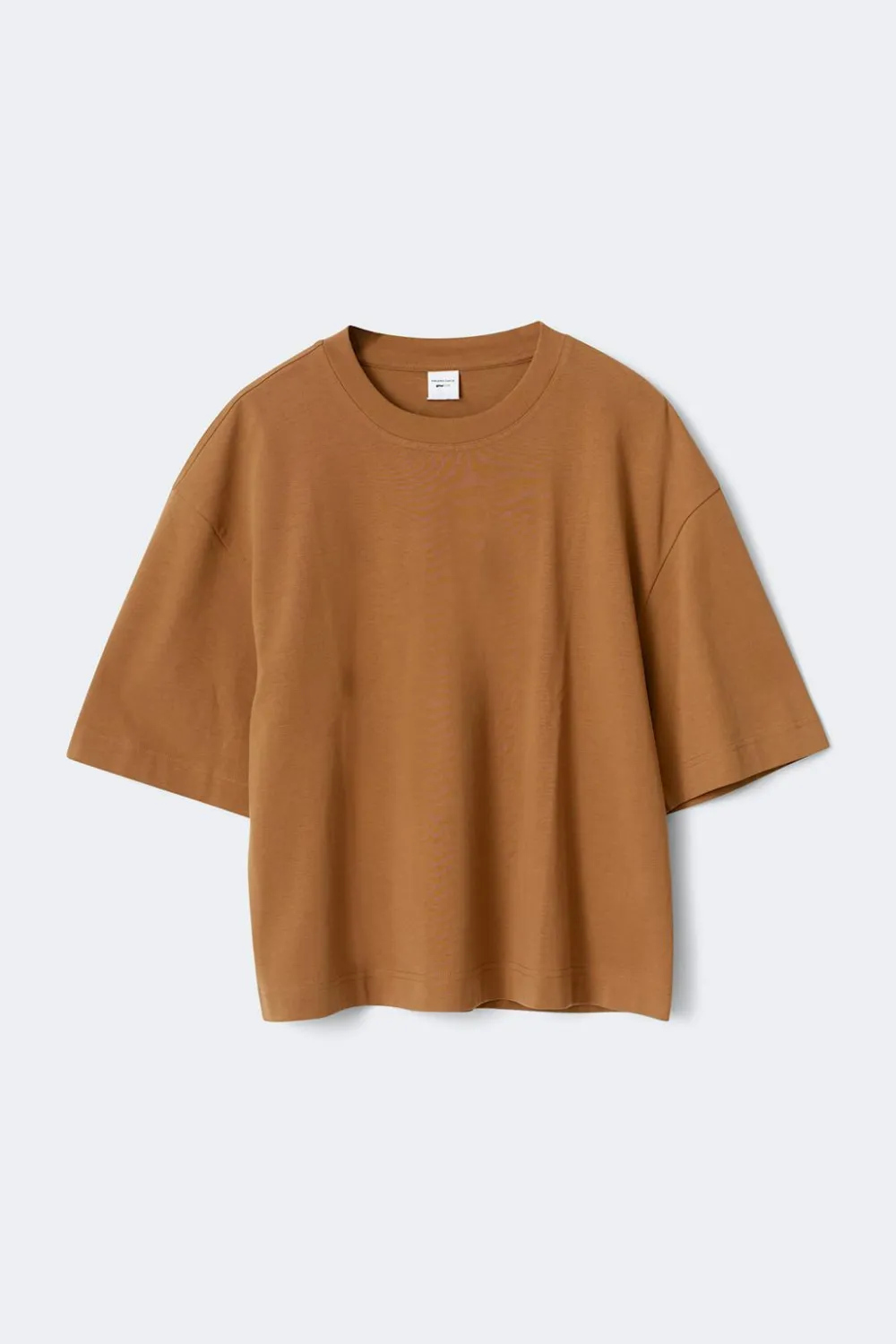 Gina Tricot Perfect boxy tee Brun Online