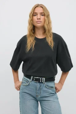 Gina Tricot Perfect boxy tee Svart Best
