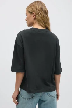 Gina Tricot Perfect boxy tee Svart Best