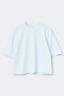 Gina Tricot Perfect boxy tee Blå Discount