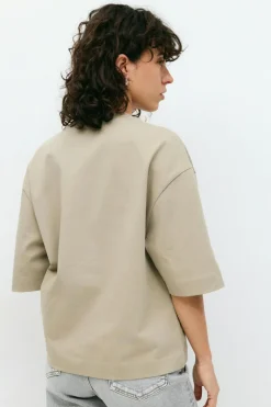 Gina Tricot Perfect boxy tee Grønn Sale