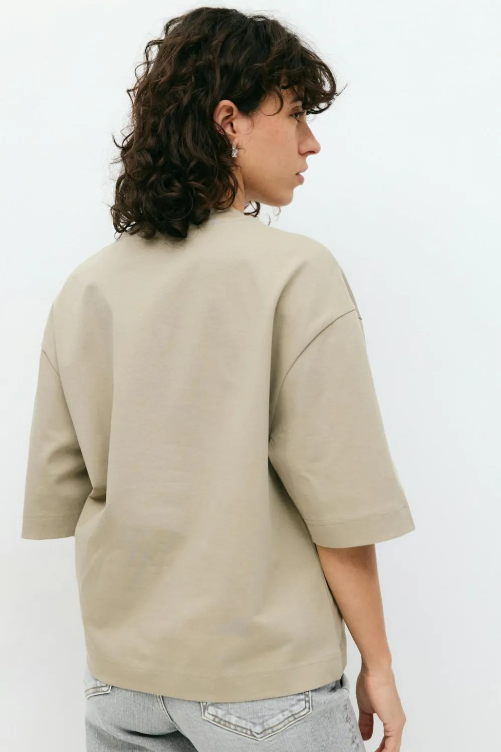 Gina Tricot Perfect boxy tee Grønn Sale