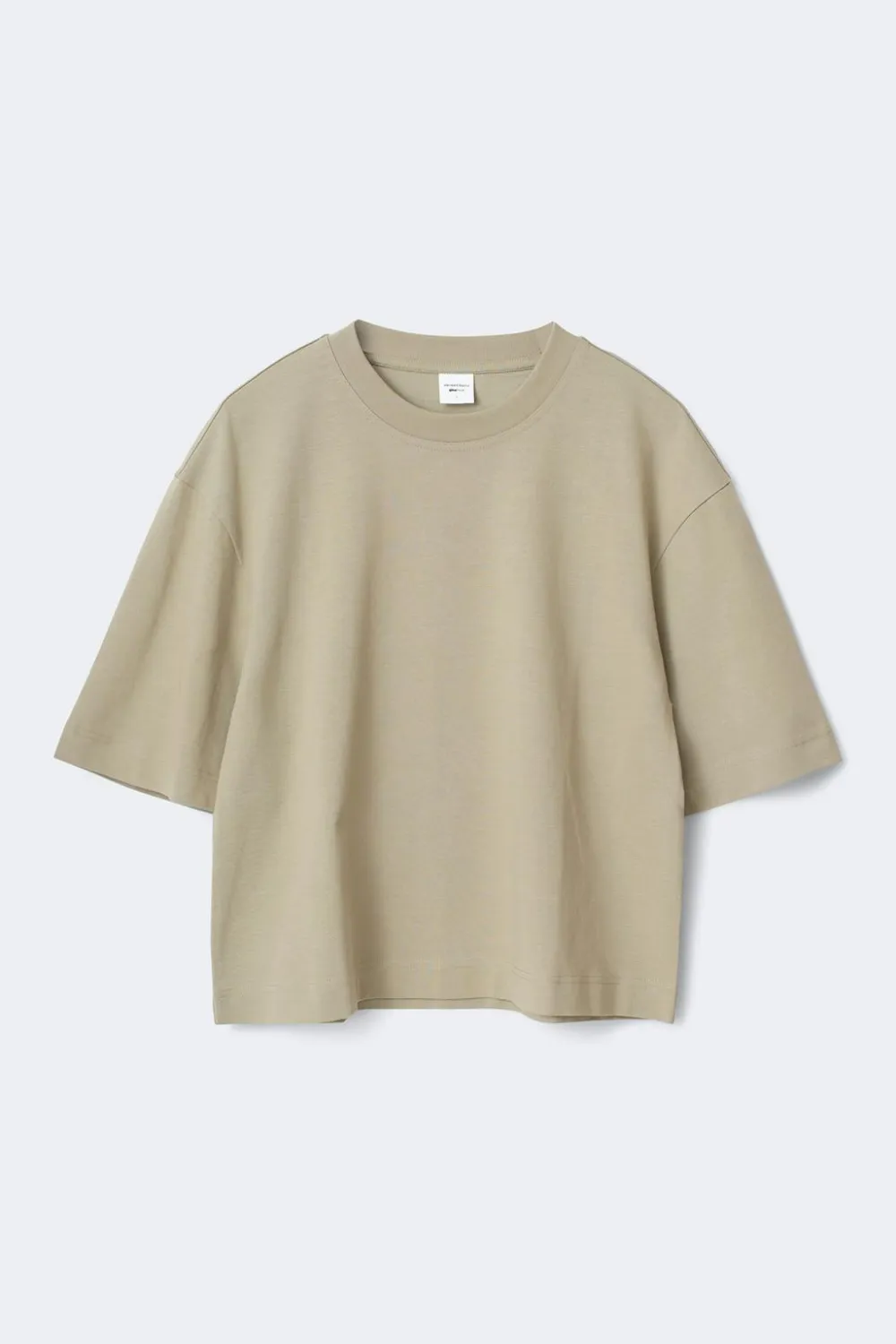 Gina Tricot Perfect boxy tee Grønn Sale