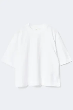 Gina Tricot Perfect boxy tee Hvit Hot