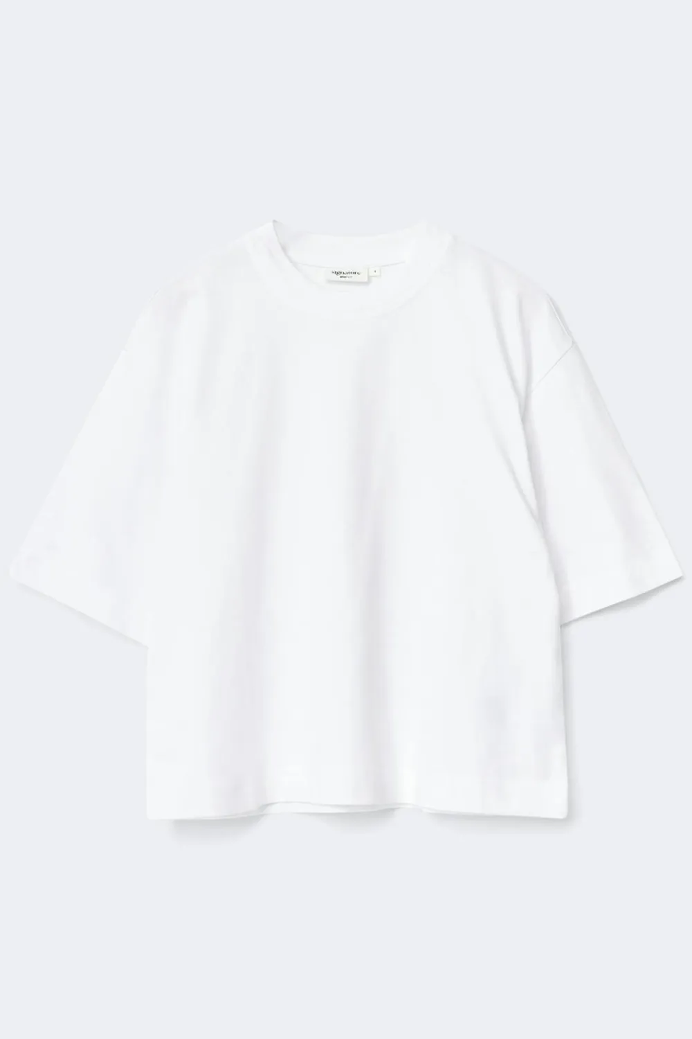 Gina Tricot Perfect boxy tee Hvit Hot