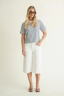 Gina Tricot Perfect tee Blå Sale