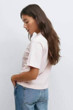 Gina Tricot Perfect tee Rosa Outlet