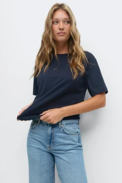 Gina Tricot Perfect tee Blå New