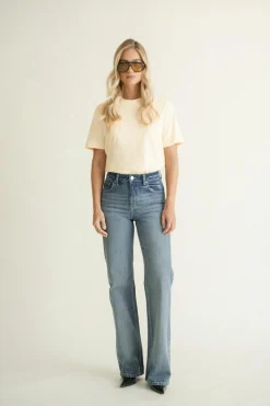 Gina Tricot Perfect tee Gul Hot