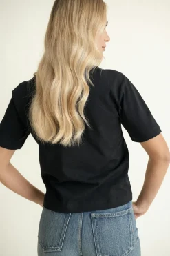 Gina Tricot Perfect tee Svart Hot