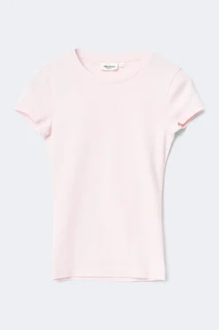 Gina Tricot Perfect tight tee Rosa Sale