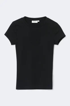 Gina Tricot Perfect tight tee Svart Sale