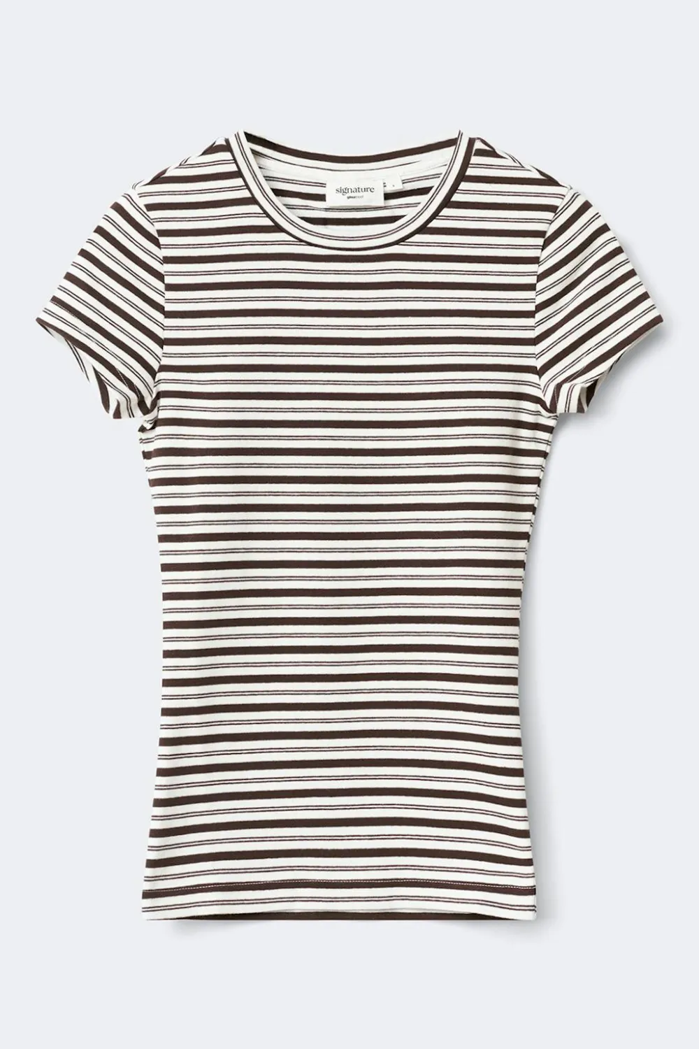 Gina Tricot Perfect tight tee Beige Clearance