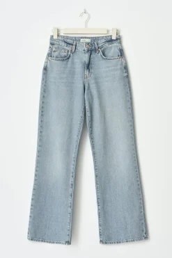 Gina Tricot Perfect wide jeans Blå