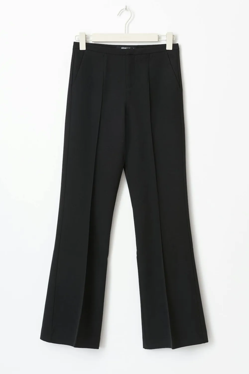 Gina Tricot Petite bootcut trouer Svart Online