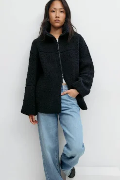 Gina Tricot Pie zip jacket Blå Hot