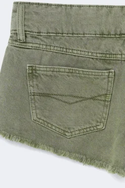 Gina Tricot 14+ peated ow deni hort Grønn New