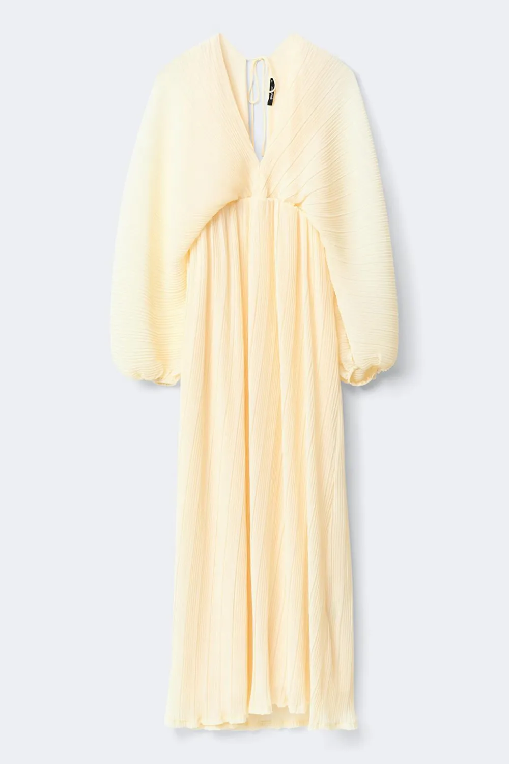 Gina Tricot Pleated maxi dress Gul