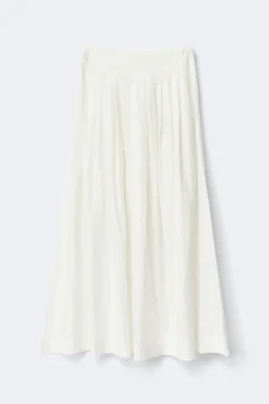 Gina Tricot Peated kirt Hvit Hot