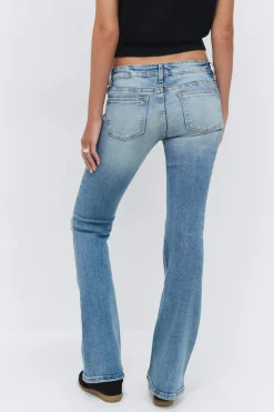 Gina Tricot 14+ peated tie jean Blå Clearance