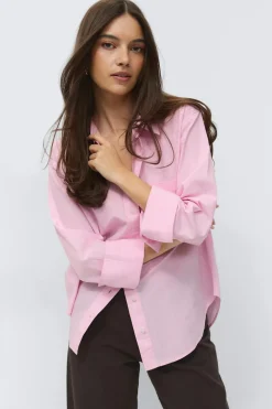Gina Tricot Popin hirt Rosa Best