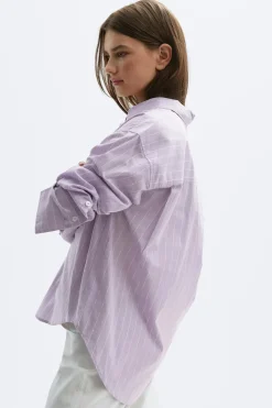 Gina Tricot Popin hirt Lilla New