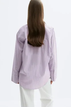 Gina Tricot Popin hirt Lilla New