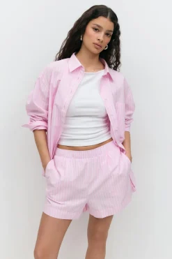 Gina Tricot Popin hort Rosa Sale
