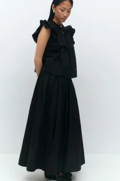 Gina Tricot Popin kirt Svart Online