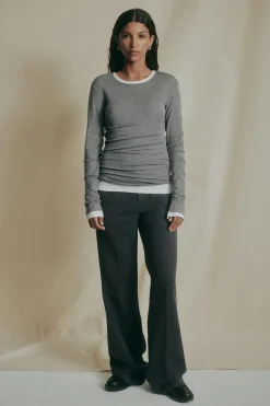 Gina Tricot Preiu ong eeve top Grå Best