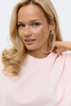 Gina Tricot Printed overized tee Rosa Online
