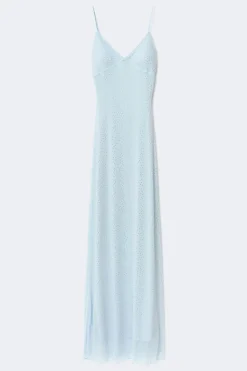Gina Tricot 14+ pro rhinetone dre Blå Discount