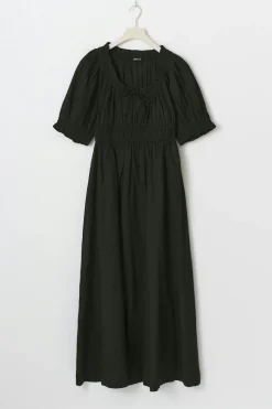 Gina Tricot Puff eeve dre Svart Discount