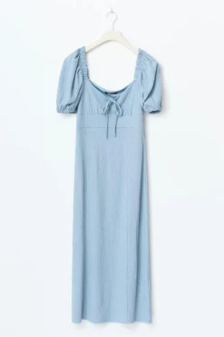 Gina Tricot Puff eeve idi dre Blå New