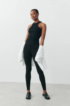 Gina Tricot Punto di roa egging Svart Outlet