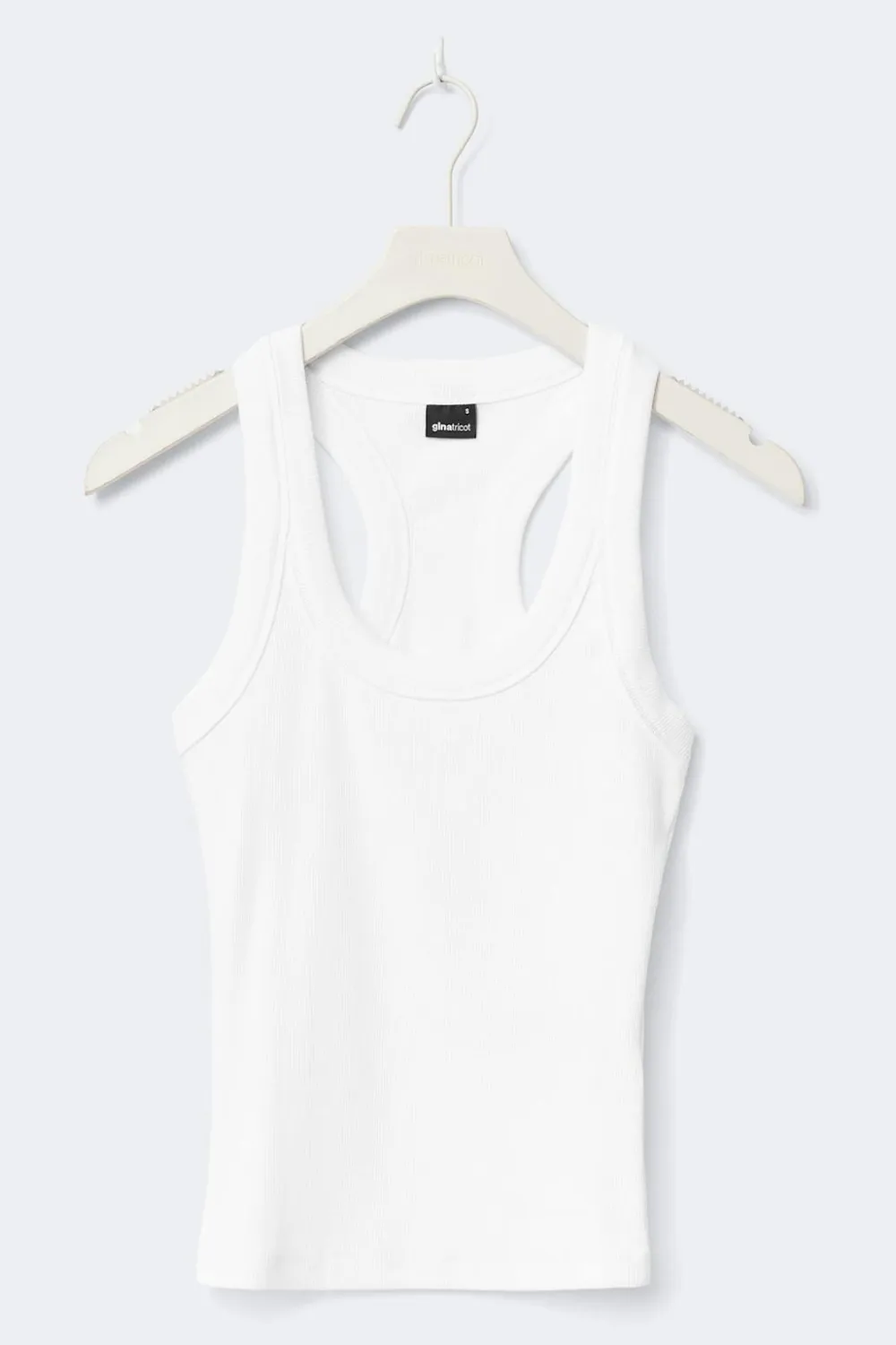 Gina Tricot Racerback tank Hvit Clearance