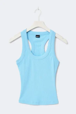 Gina Tricot Racerback tank Blå Clearance