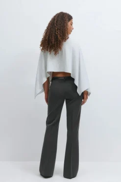 Gina Tricot Relaxed bootcut trousers Grå Best