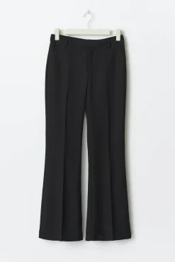 Gina Tricot Relaxed bootcut trousers Svart Best