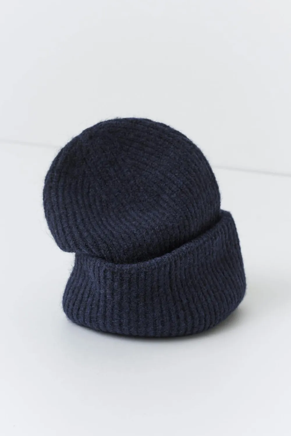 Gina Tricot Rib beanie Blå Clearance