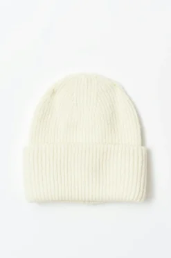 Gina Tricot Rib beanie Hvit New