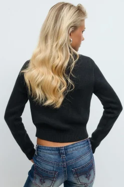Gina Tricot 14+ rib puffer jacket Blå Sale