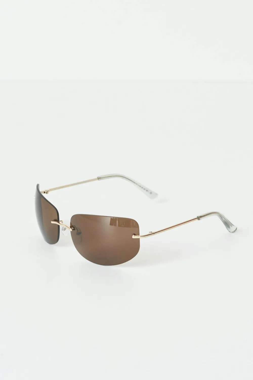 Gina Tricot Rimless sunglasses Beige Discount