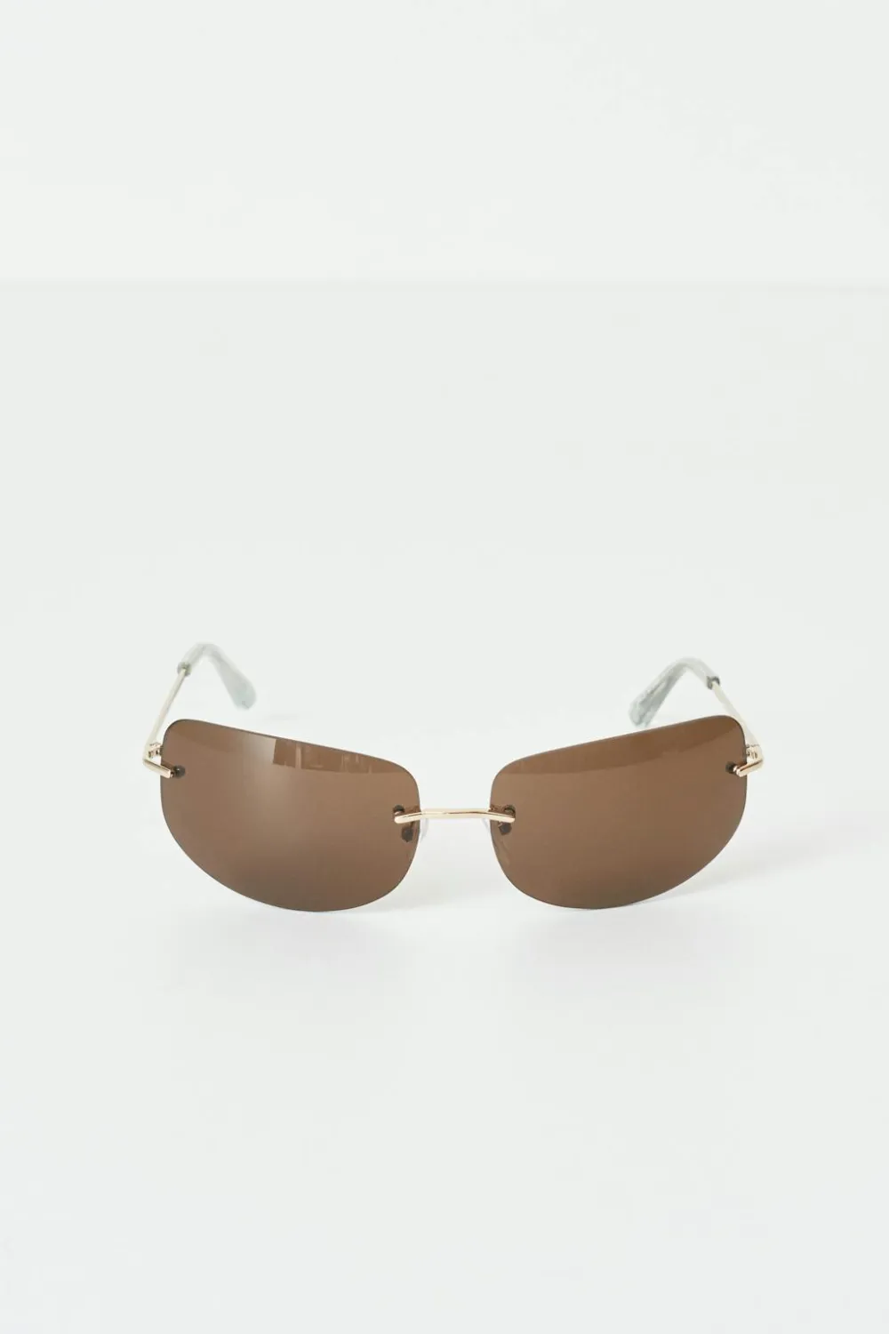Gina Tricot Rimless sunglasses Beige Discount