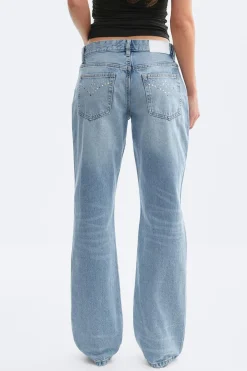 Gina Tricot Rivet rebel jeans Blå Best