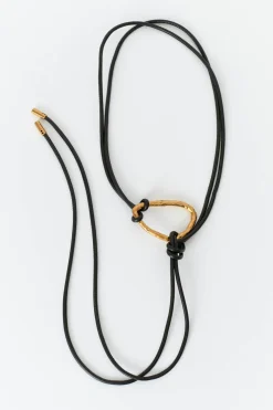 Gina Tricot Rope detail belt Svart Clearance